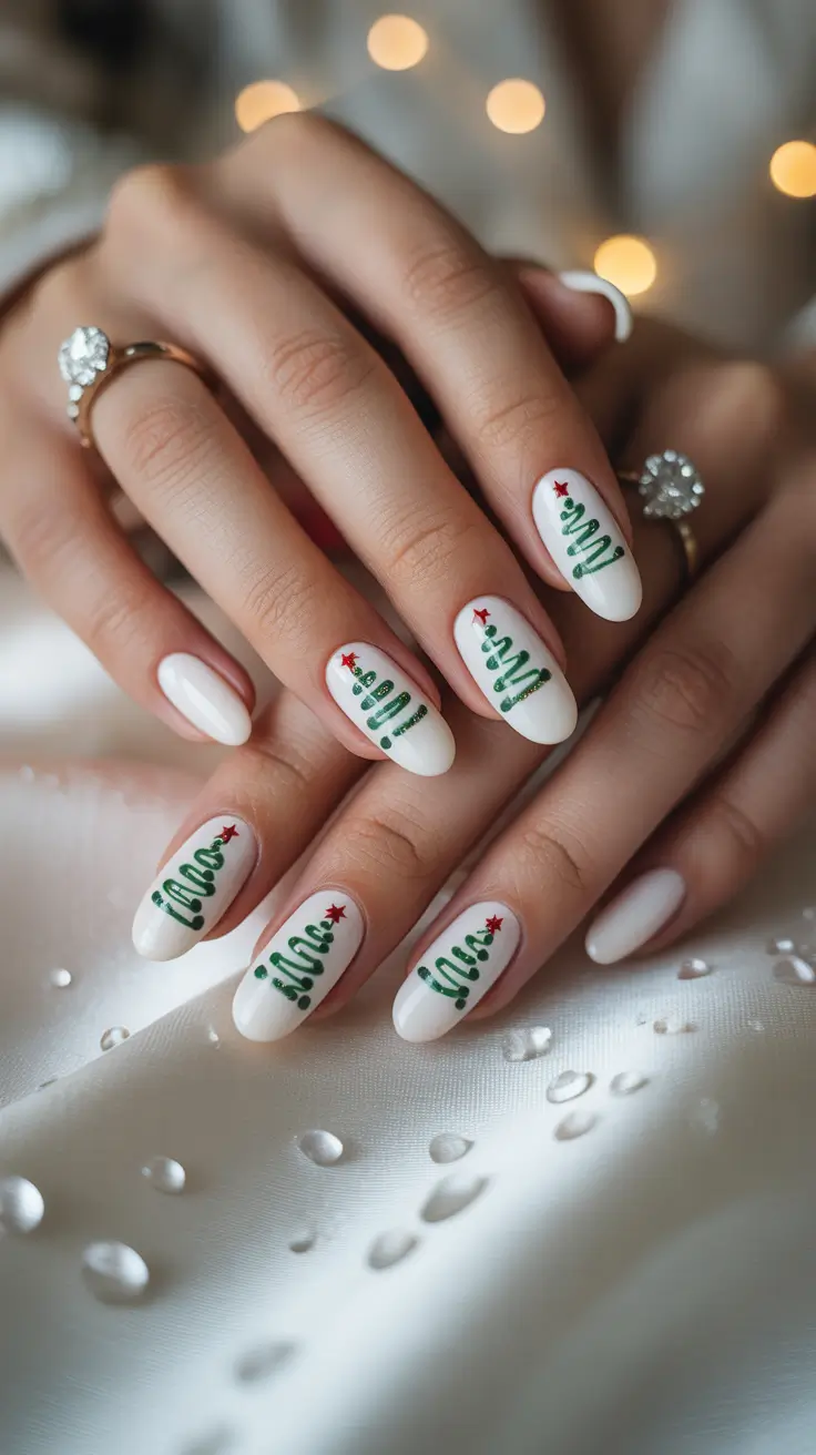 24 Christmas Tree Nails Ideas 2025: Festive, Chic & Totally Wearable Holiday Manicures