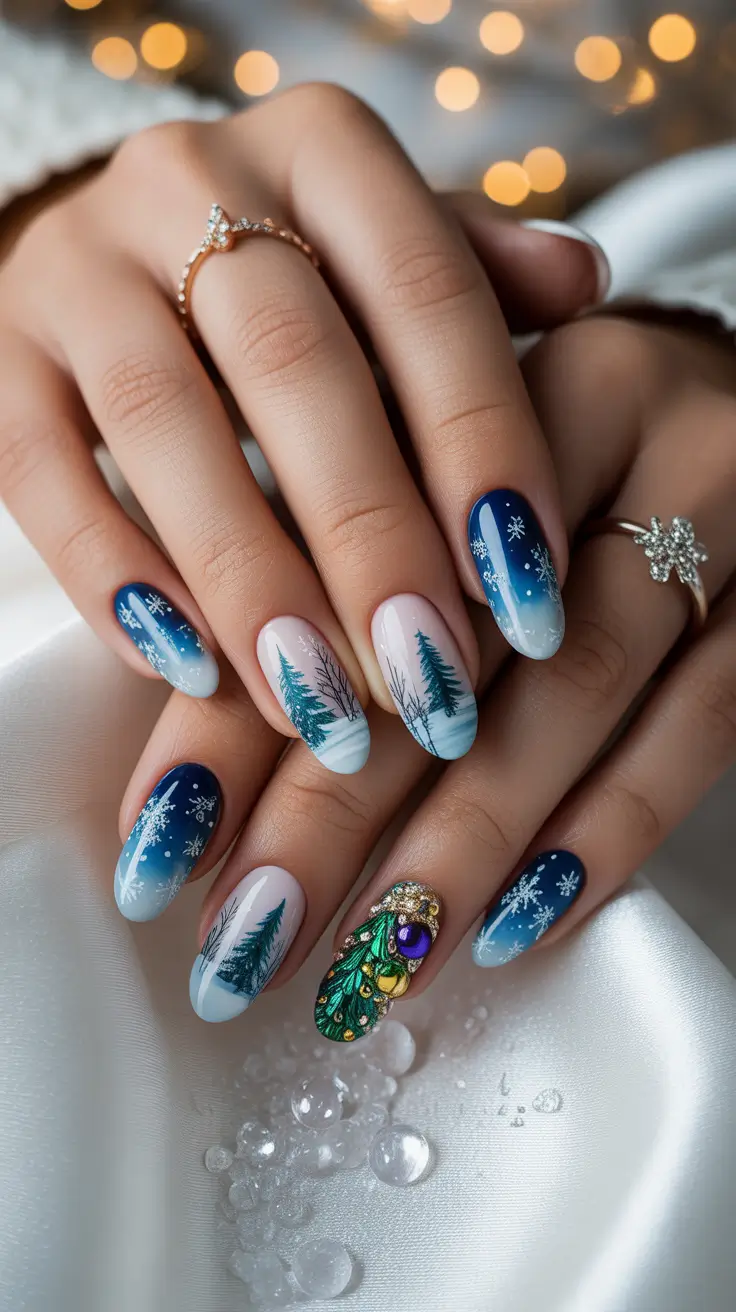25 Pretty Winter Nails 2025–2026: Chic, Cozy, and Sparkling Manicure Ideas for the Cold Season