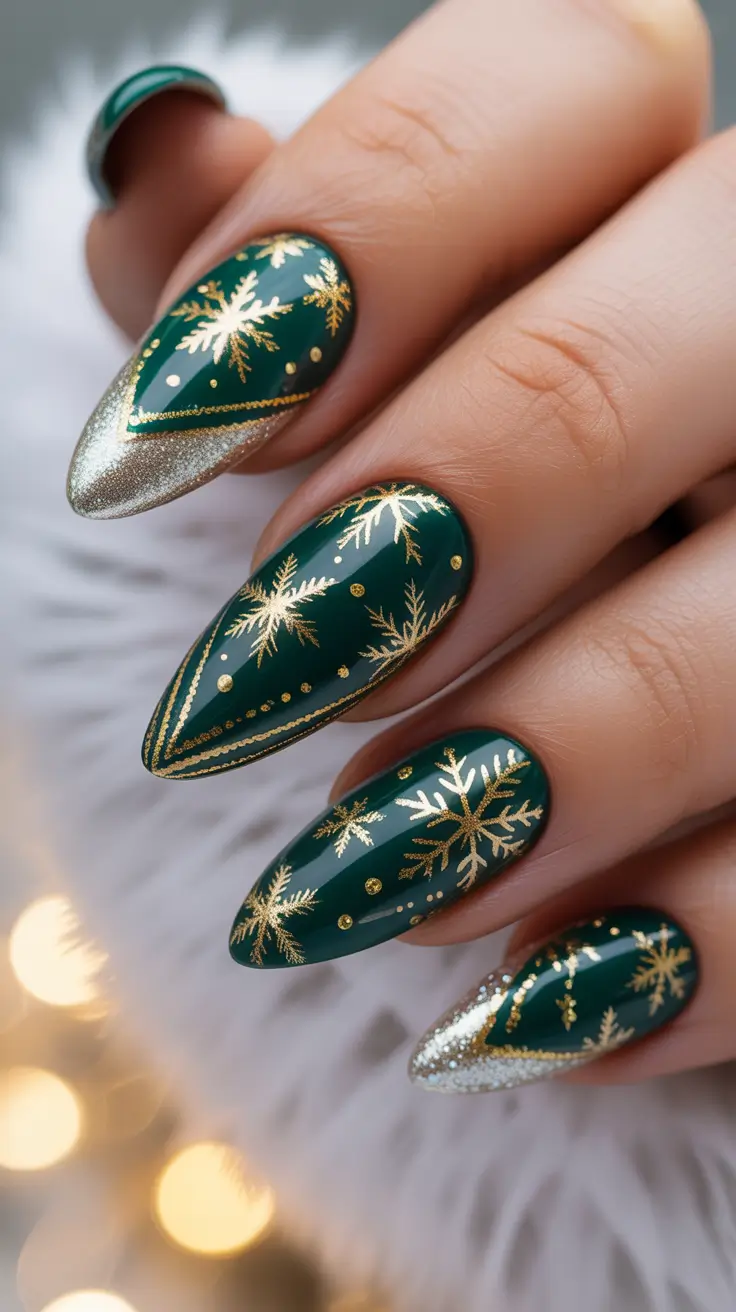 24 Winter Holiday Nails 2025–2026 That Shine With Festive Elegance