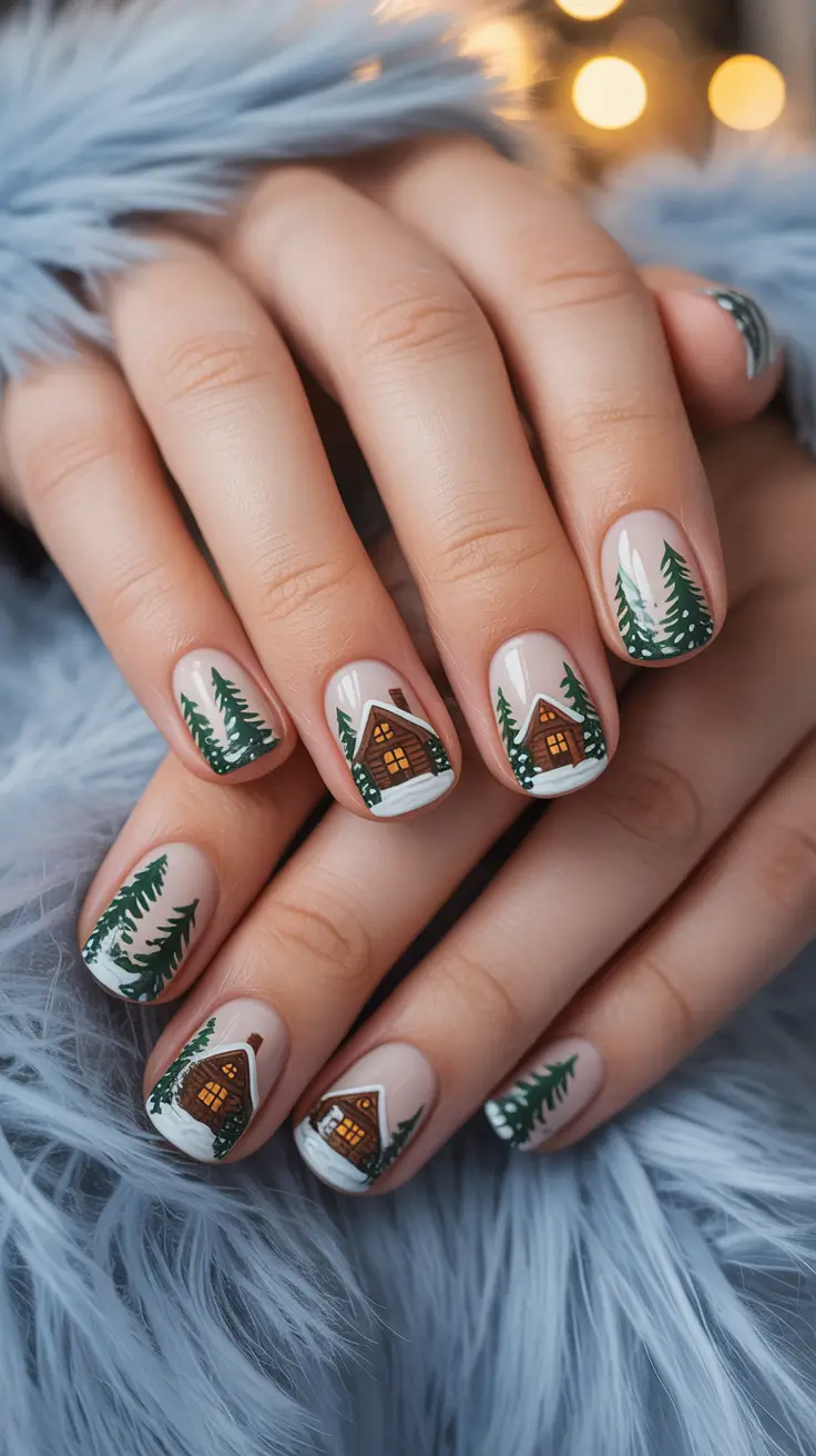 24 Short Winter Nails Ideas 2025–2026: Chic, Cozy, and Trendy Manicure Inspiration for the Season