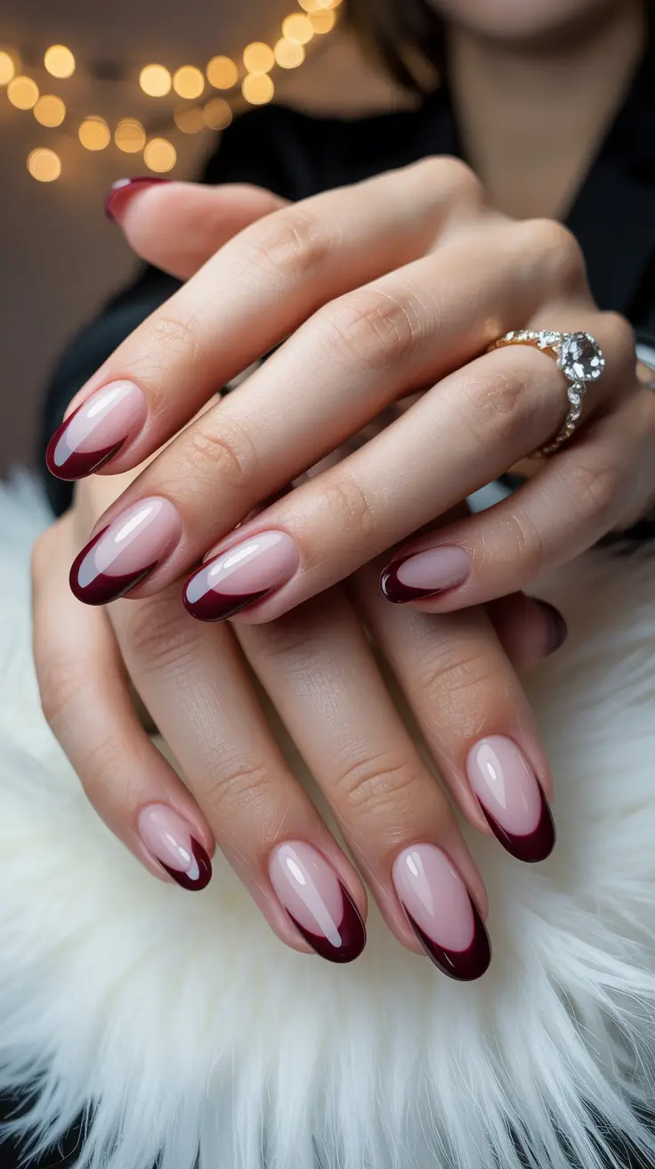 25 Winter French Tip Nails Ideas 2025–2026: Chic, Modern & Frost-Inspired Manicure Looks