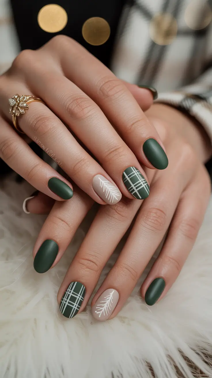 23 Green Winter Nails Ideas 2025–2026: Elegant, Cozy, and On-Trend Manicures to Try This Season