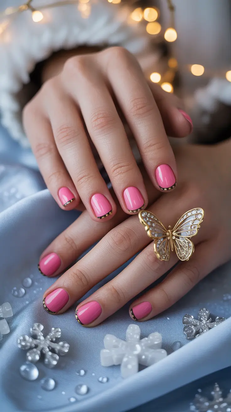 Chic in the Cold: 24 Short Winter Nail Designs & Colors to Warm Up 2025–2026