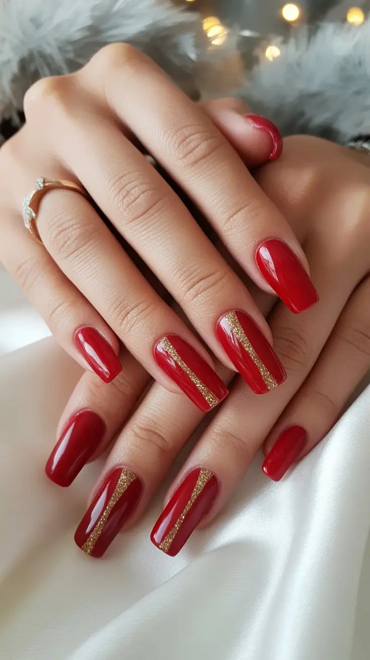 24 Red Christmas Nails Ideas 2025: Festive and Glamorous Holiday Manicures to Try This Season