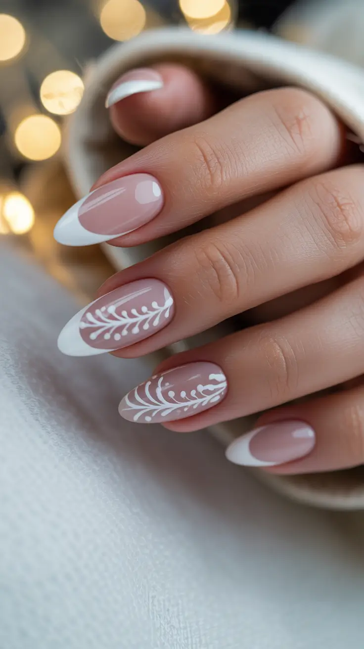 24 Christmas French Nails Ideas 2025: Elegant, Festive, and Timeless Holiday Manicures