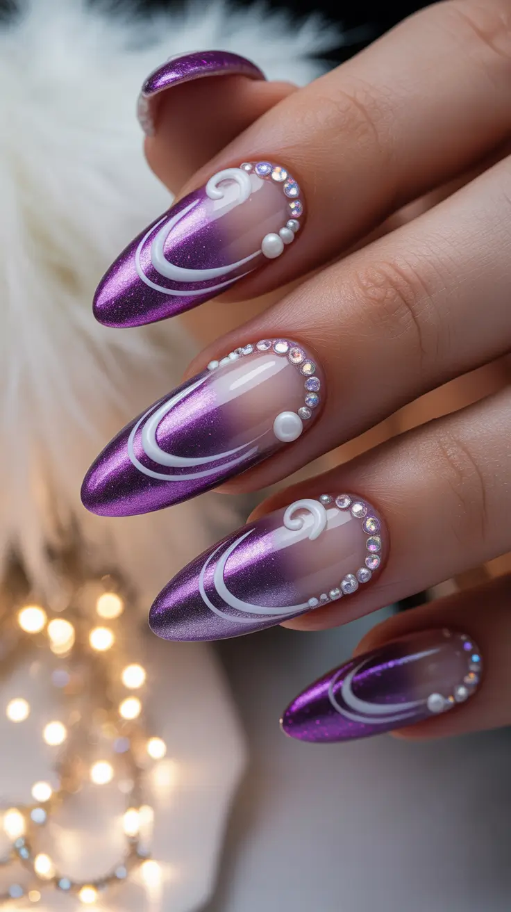 24 Winter Holiday Nails 2025–2026 That Shine With Festive Elegance