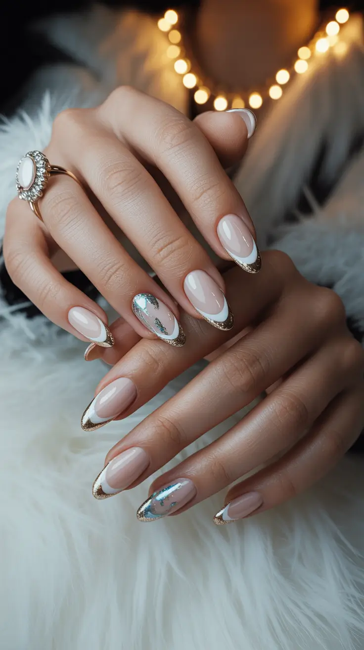 25 Winter French Tip Nails Ideas 2025–2026: Chic, Modern & Frost-Inspired Manicure Looks