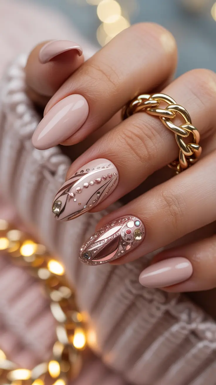 24 Winter Almond Nails 2025–2026: Trendy and Elegant Nail Designs for the Cold Season