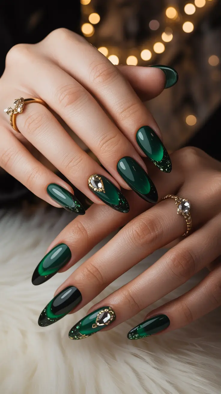 23 Green Winter Nails Ideas 2025–2026: Elegant, Cozy, and On-Trend Manicures to Try This Season