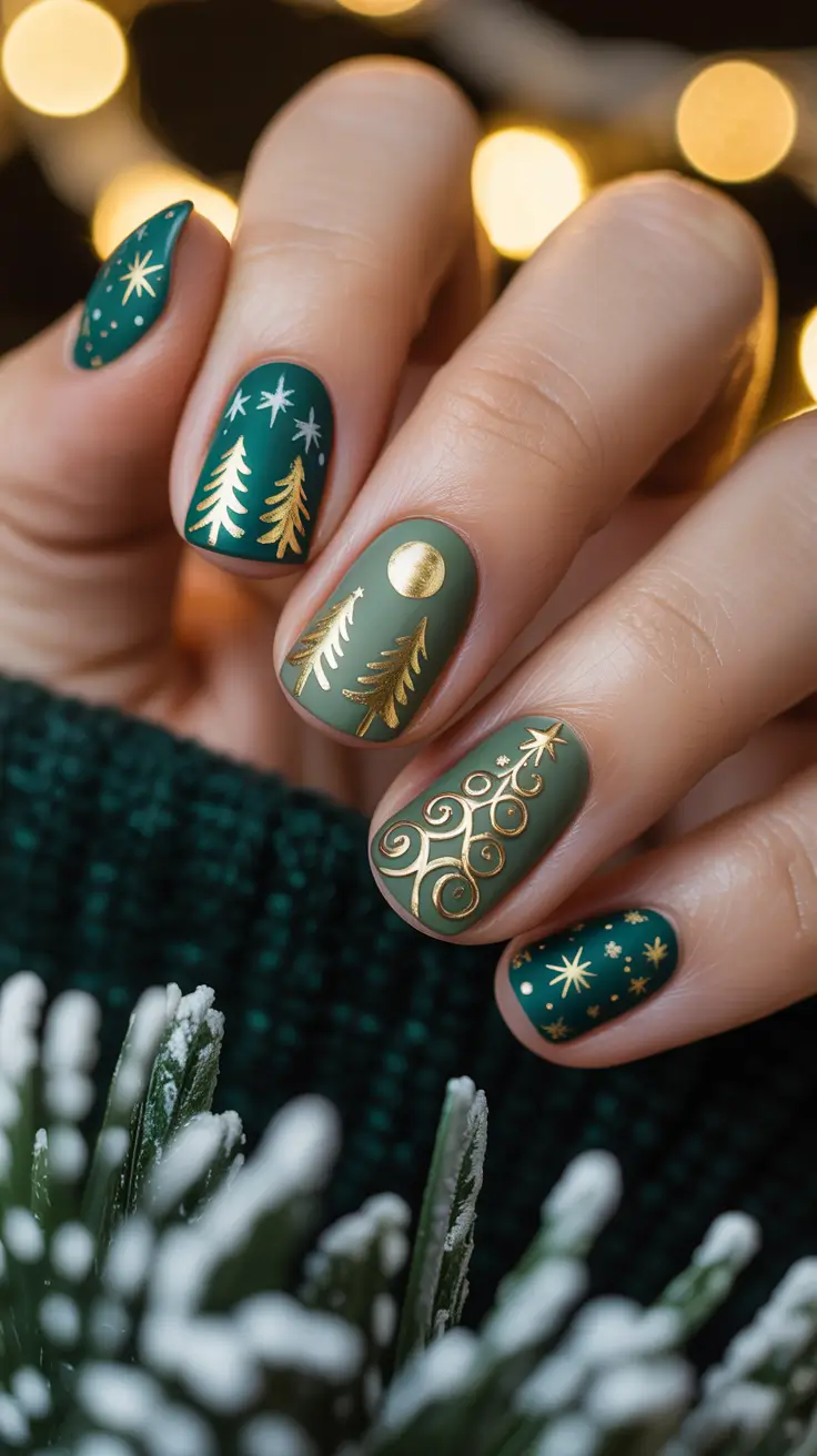 Chic in the Cold: 24 Short Winter Nail Designs & Colors to Warm Up 2025–2026
