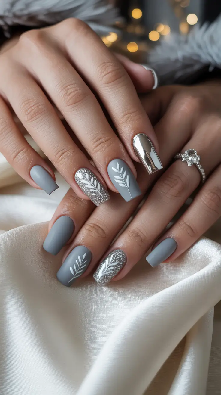 24 Stunning Coffin Winter Nails Design and Color Ideas 2025–2026 for a Chic Seasonal Look