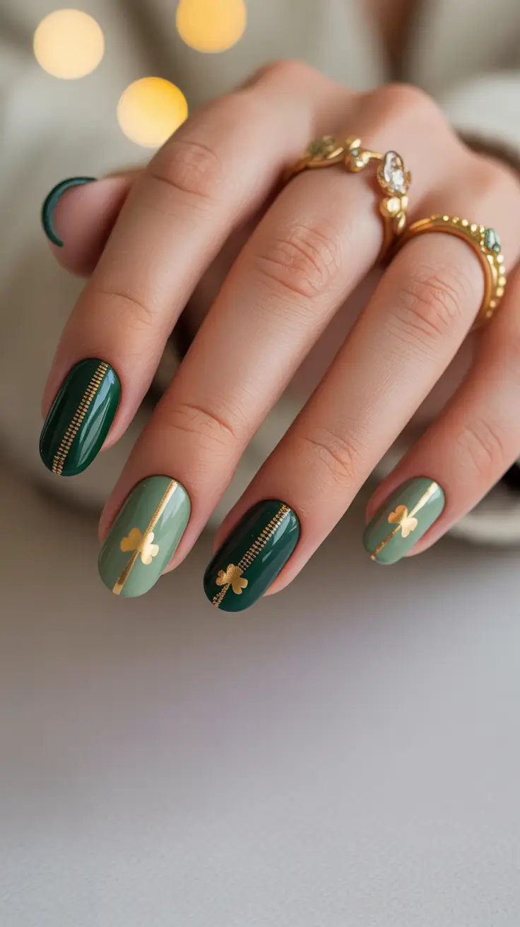 23 Green Christmas Nails Ideas 2025 to Inspire Your Festive Manicure Look