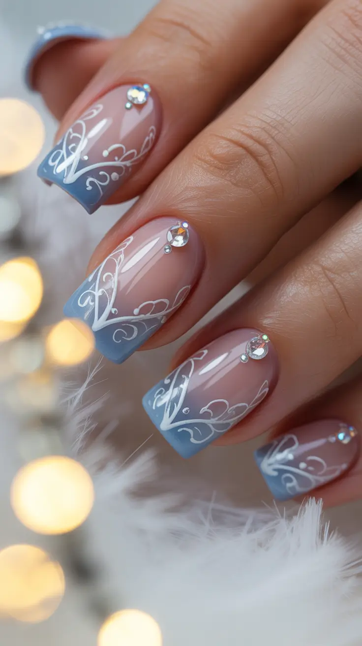 24 Christmas French Nails Ideas 2025: Elegant, Festive, and Timeless Holiday Manicures