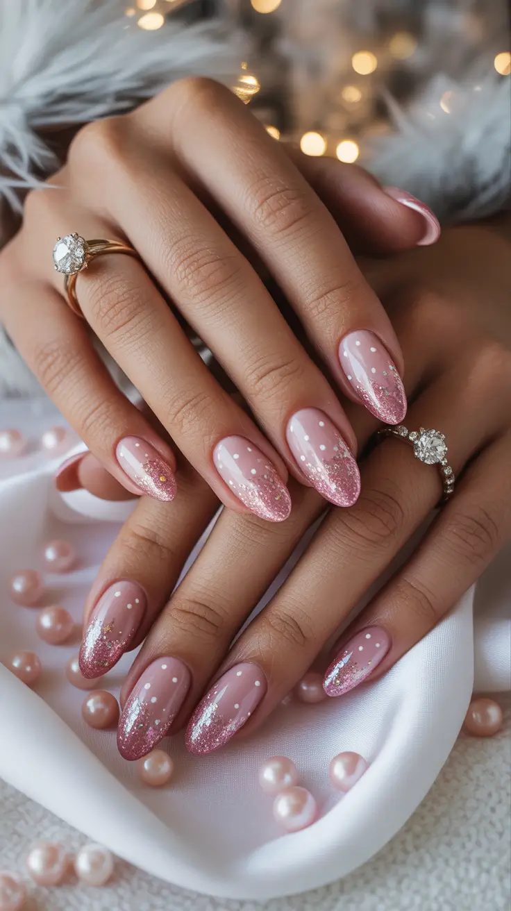 25 Pink Christmas Nails Ideas 2025: Festive, Chic & Totally On-Trend