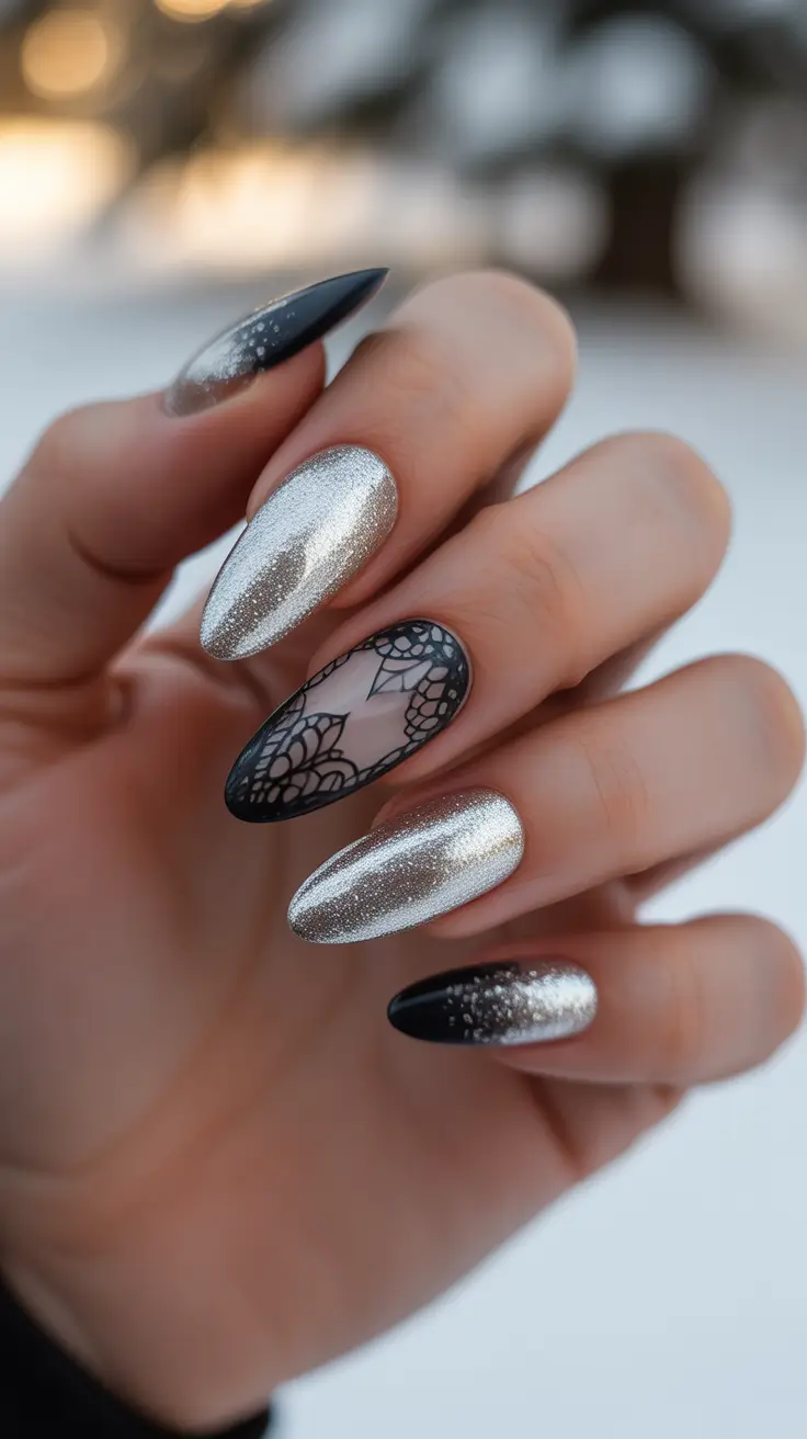 25 Pretty Winter Nails 2025–2026: Chic, Cozy, and Sparkling Manicure Ideas for the Cold Season