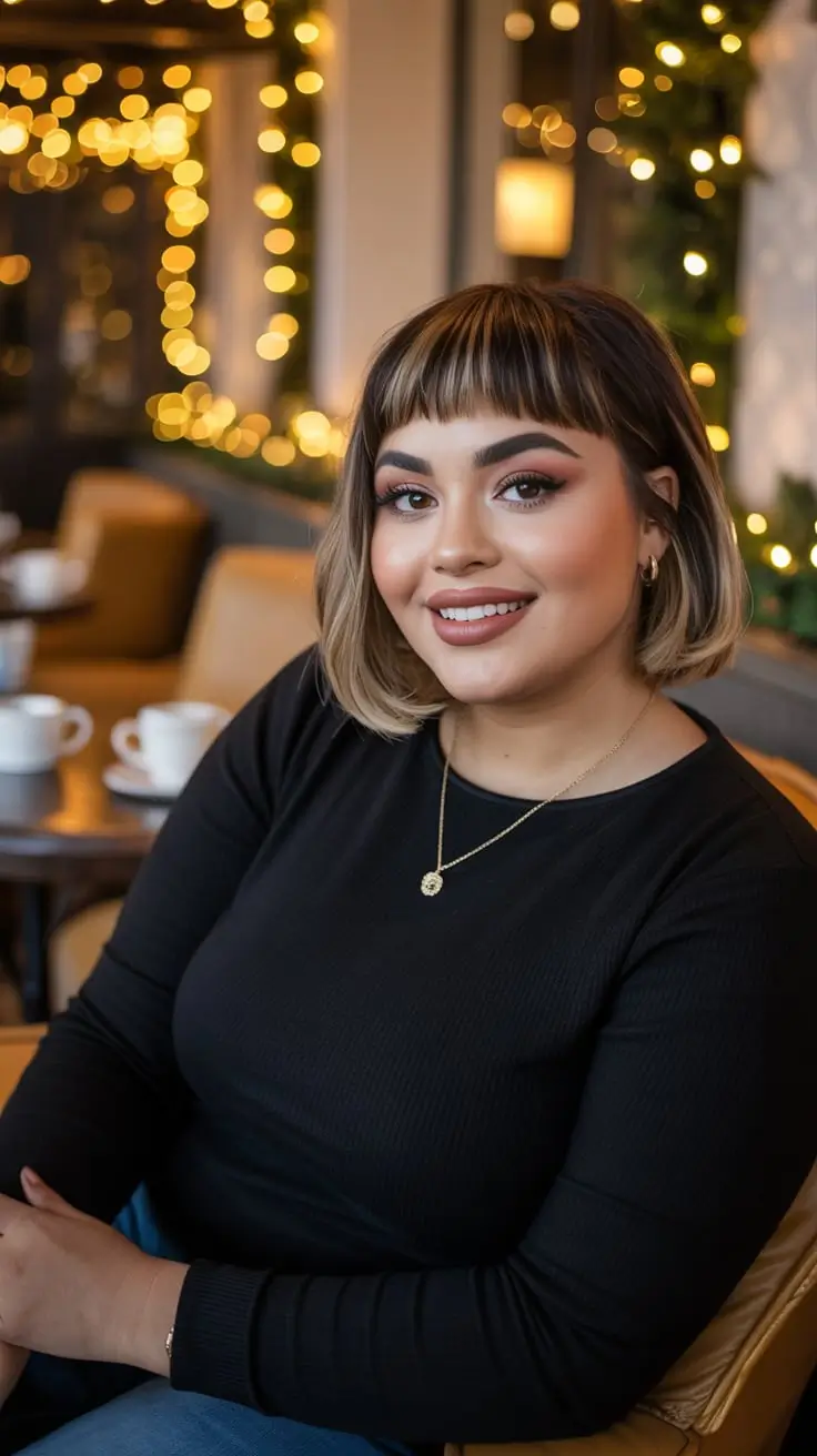 25 Plus Size Winter Haircuts for Women 2025 / 2026 That Redefine Seasonal Style