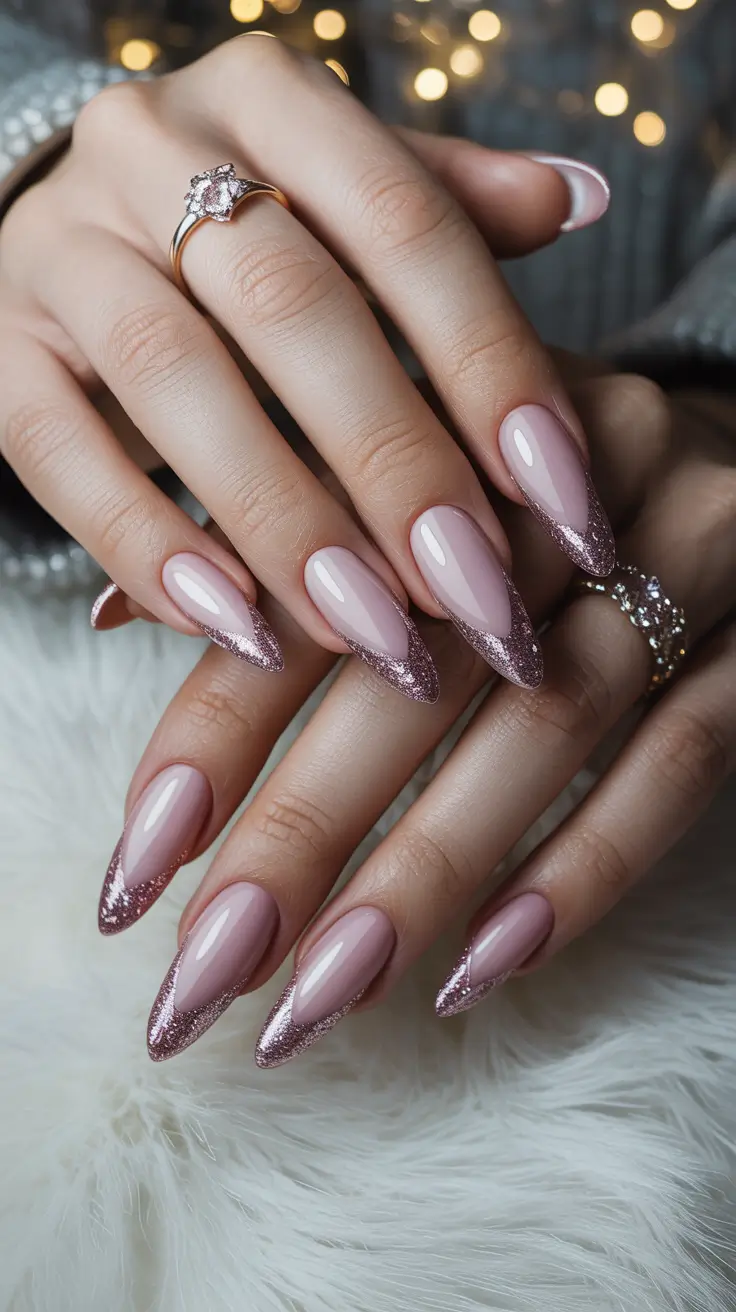 25 Winter French Tip Nails Ideas 2025–2026: Chic, Modern & Frost-Inspired Manicure Looks