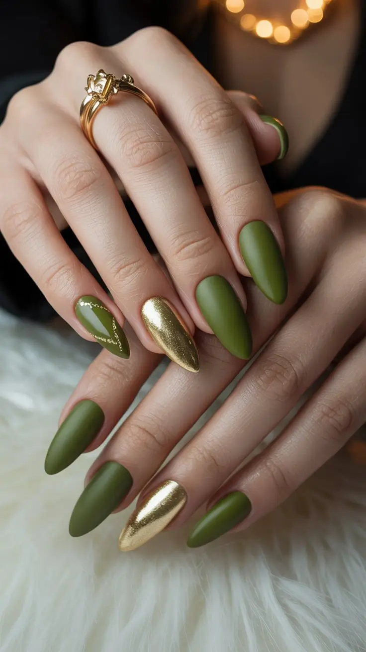 23 Green Winter Nails Ideas 2025–2026: Elegant, Cozy, and On-Trend Manicures to Try This Season