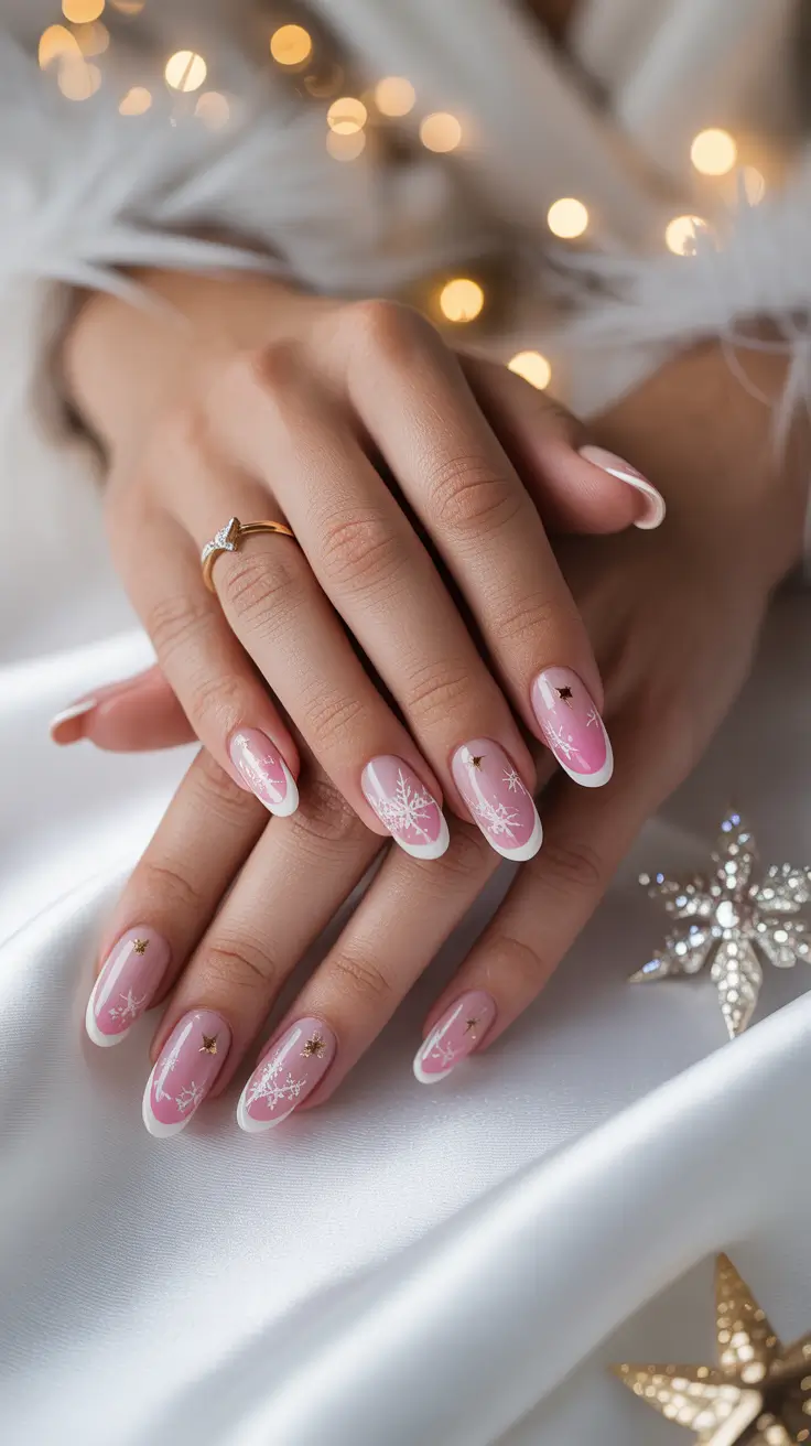 24 Snowflake Winter Nail Ideas 2025–2026: Chic, Cozy, and Frost-Inspired Manicures