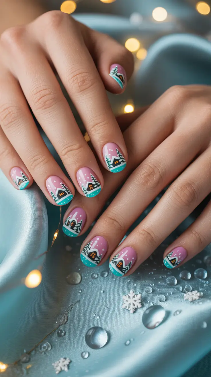 Chic in the Cold: 24 Short Winter Nail Designs & Colors to Warm Up 2025–2026