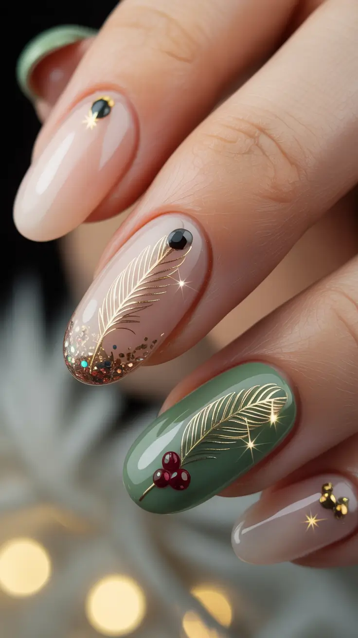 24 Simple Christmas Nails Ideas 2025 to Inspire Your Festive Manicure