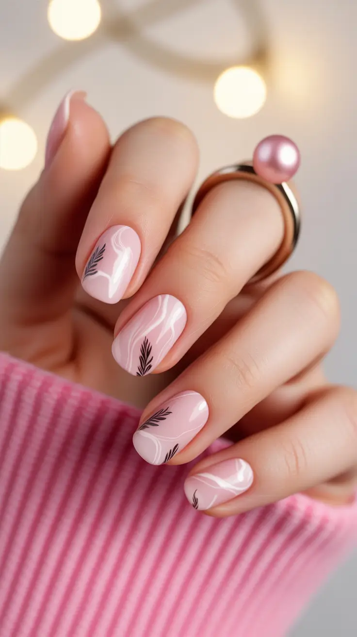25 Pink Christmas Nails Ideas 2025: Festive, Chic & Totally On-Trend