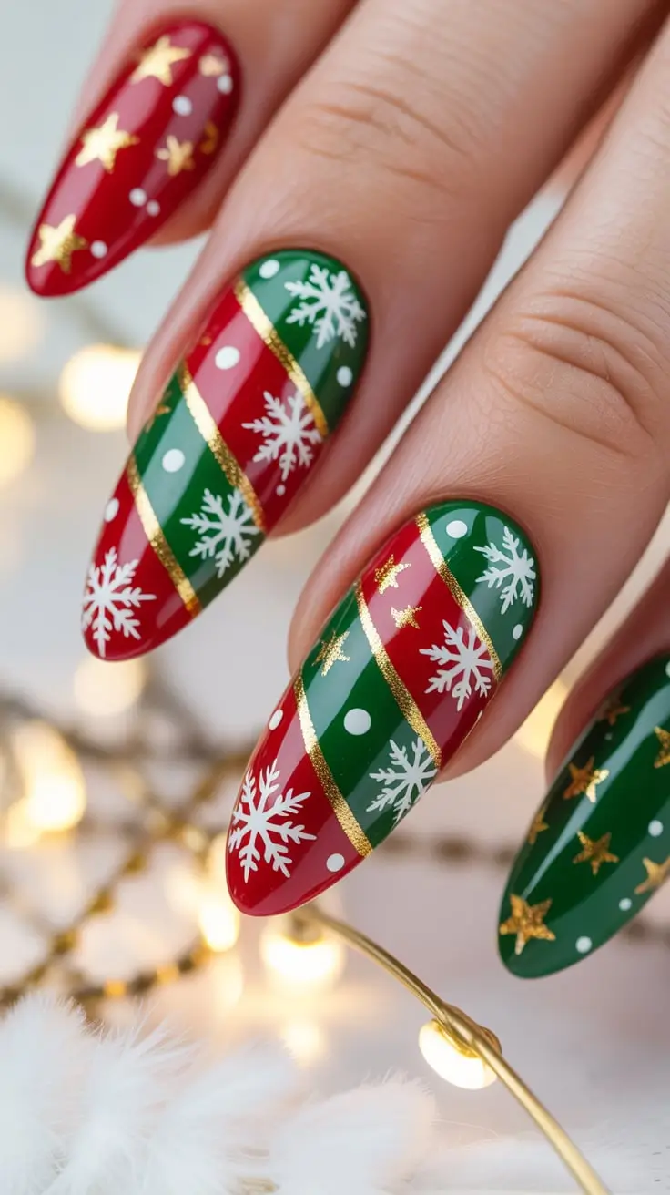 24 Christmas Nails Ideas 2025–2026: Festive, Chic, and Totally Wearable Holiday Manicures