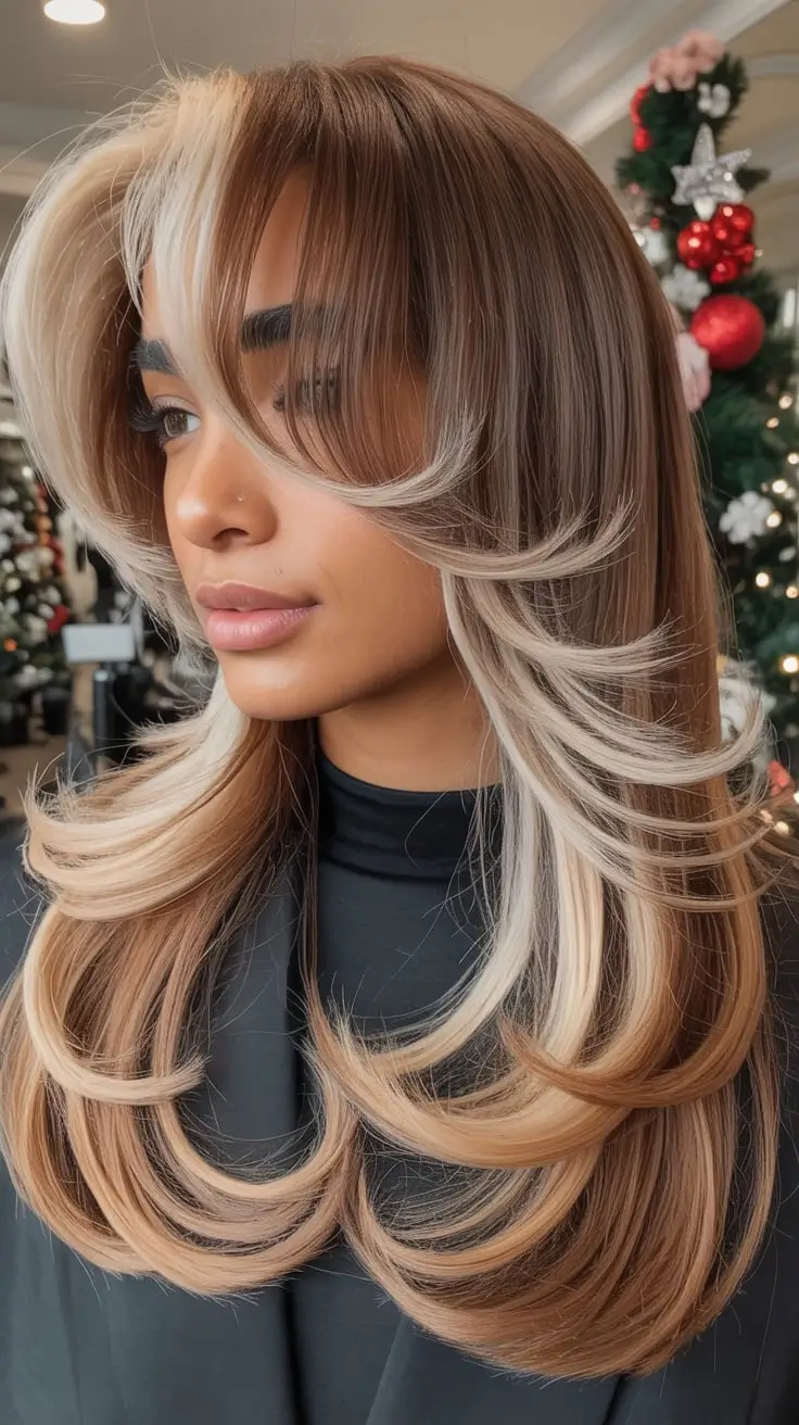 23 Stunning Winter Hair Colors for Dark Skin to Try in 2025–2026