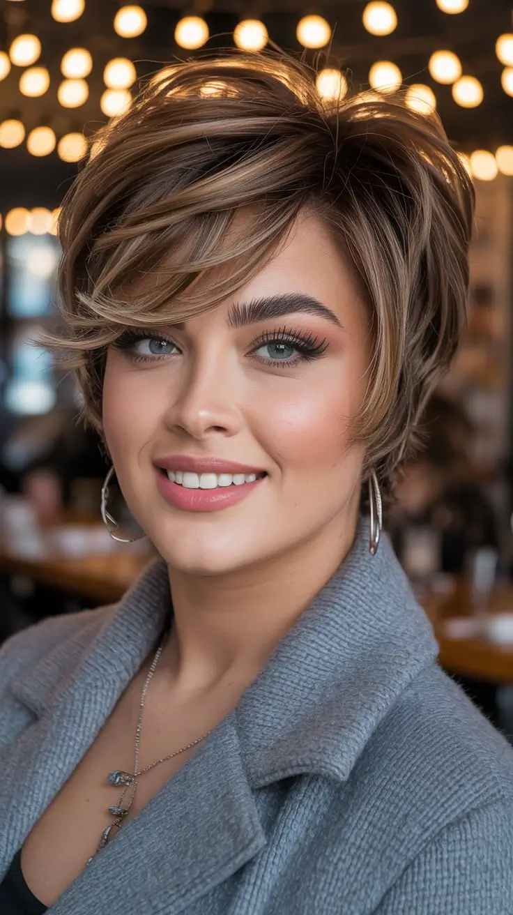 25 Plus Size Winter Haircuts for Women 2025 / 2026 That Redefine Seasonal Style