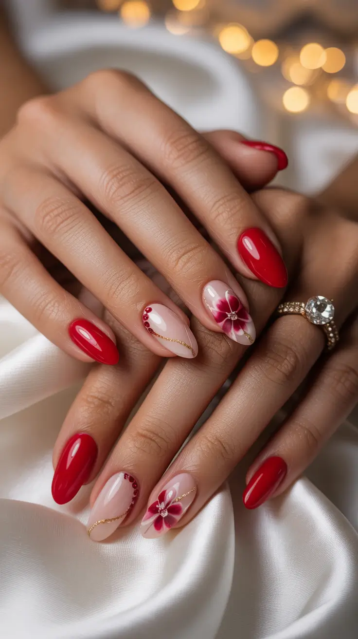 23 Red Winter Nails Ideas 2025–2026: Elegant, Festive & Timeless Manicure Trends