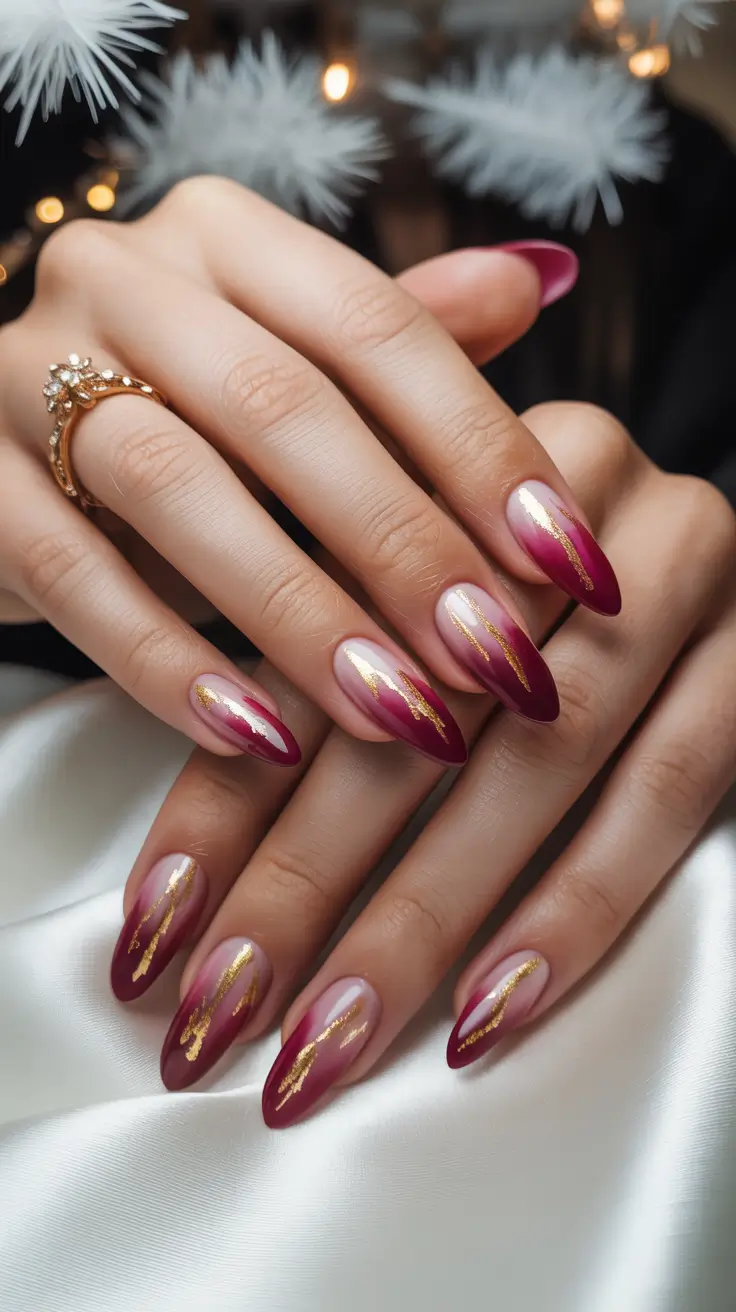 25 Winter Nails Almond Design and Color Ideas 2025–2026 That Feel Like Cozy Luxury