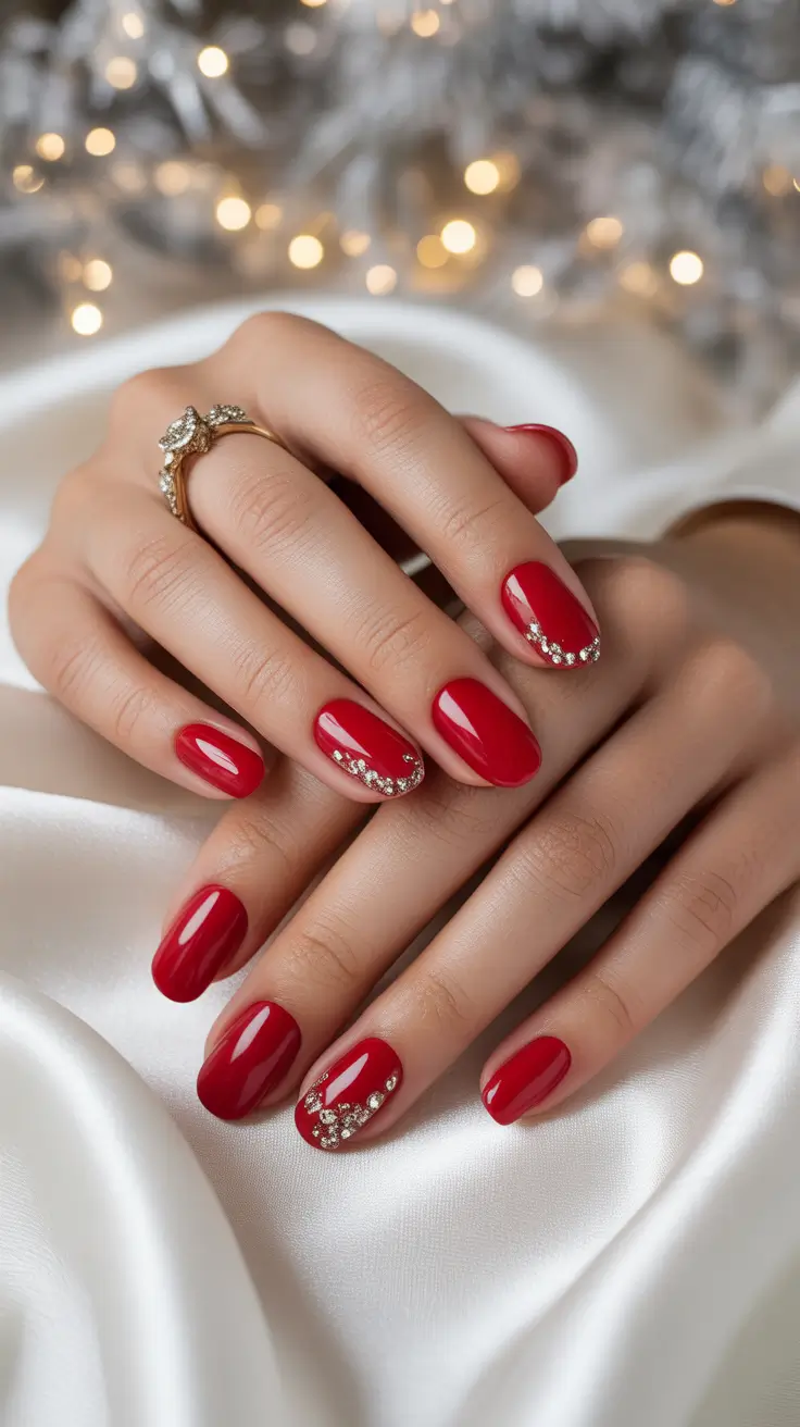 24 Red Christmas Nails Ideas 2025: Festive and Glamorous Holiday Manicures to Try This Season