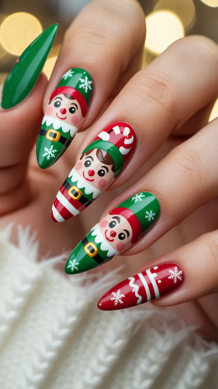 22 Christmas Nail Art Ideas 2025: Festive, Chic & Trendy Holiday Manicures
