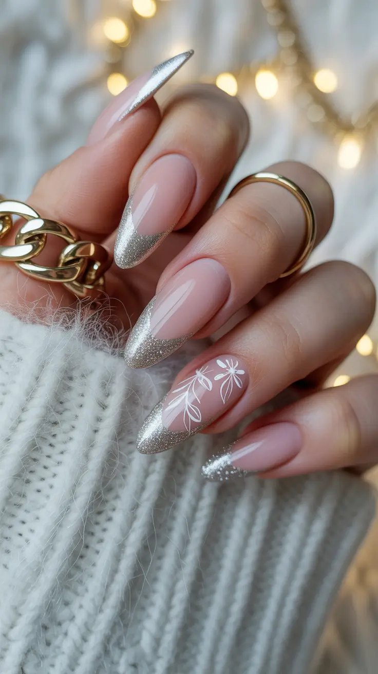24 Christmas French Nails Ideas 2025: Elegant, Festive, and Timeless Holiday Manicures