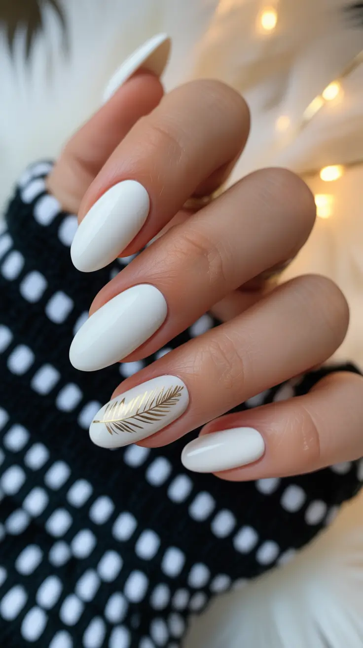 25 White Christmas Nails Ideas 2025: Elegant Winter Nail Designs to Shine This Holiday Season