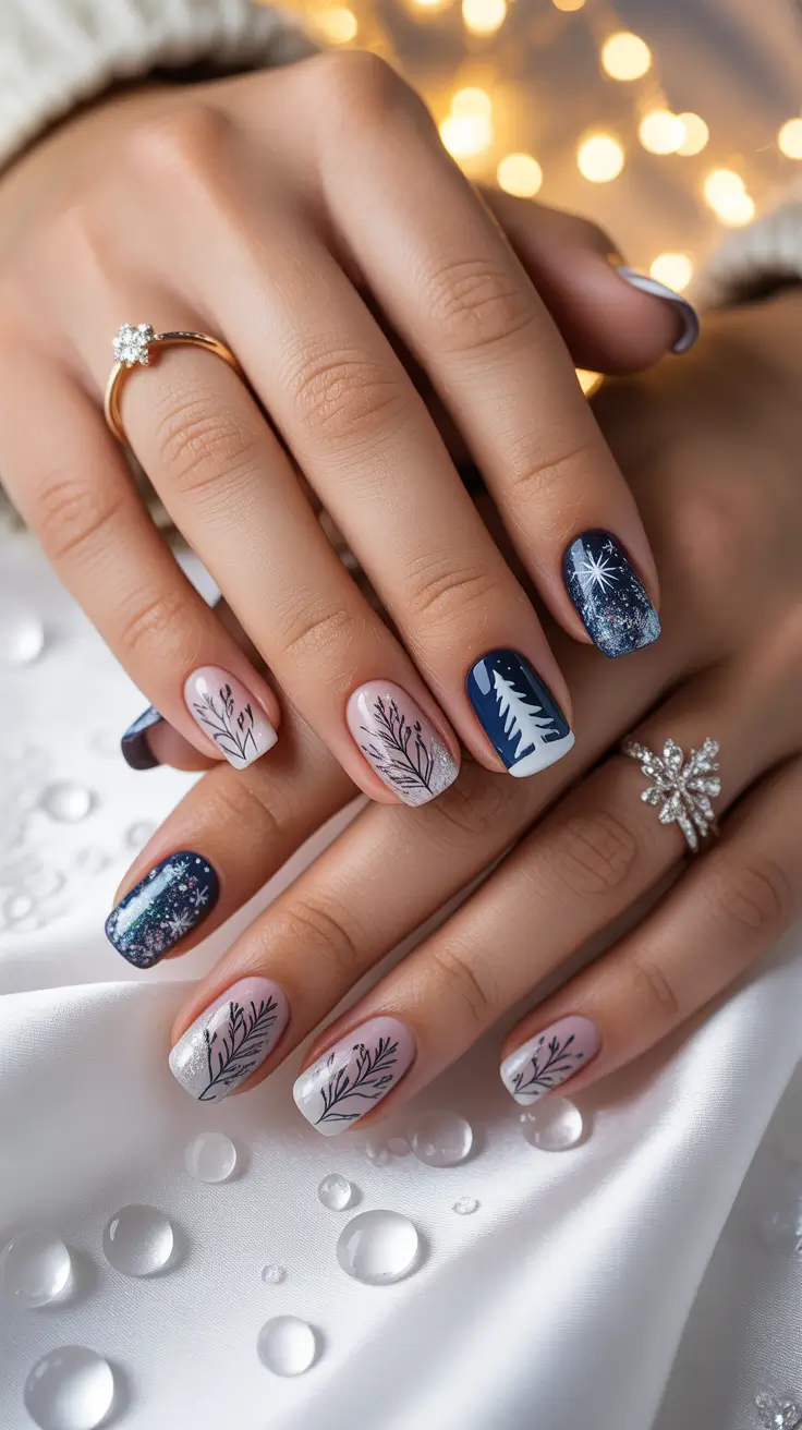25 Pretty Winter Nails 2025–2026: Chic, Cozy, and Sparkling Manicure Ideas for the Cold Season