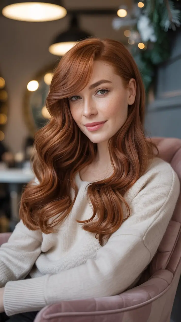 24 Winter Hair Colors Auburn Ideas 2025 – 2026: Trendy Shades to Try This Season