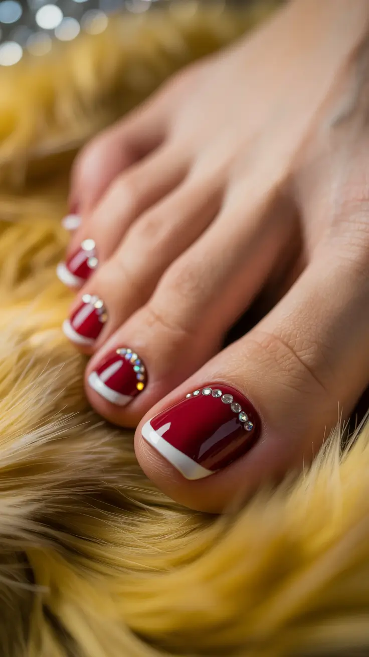 25 Winter Nails Toe Ideas 2025 – 2026 for Stylish Seasonal Pedicures