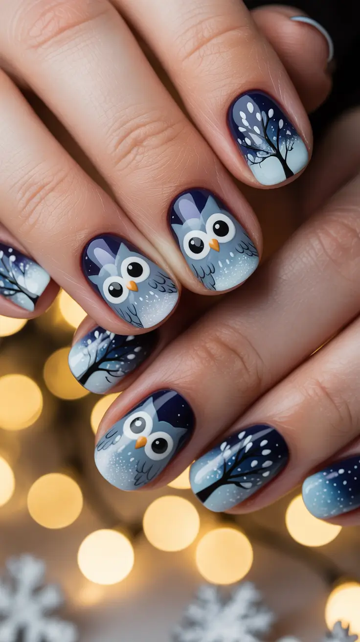 24 Blue Winter Nails 2025–2026: Chic Manicure Ideas for a Frosty Season