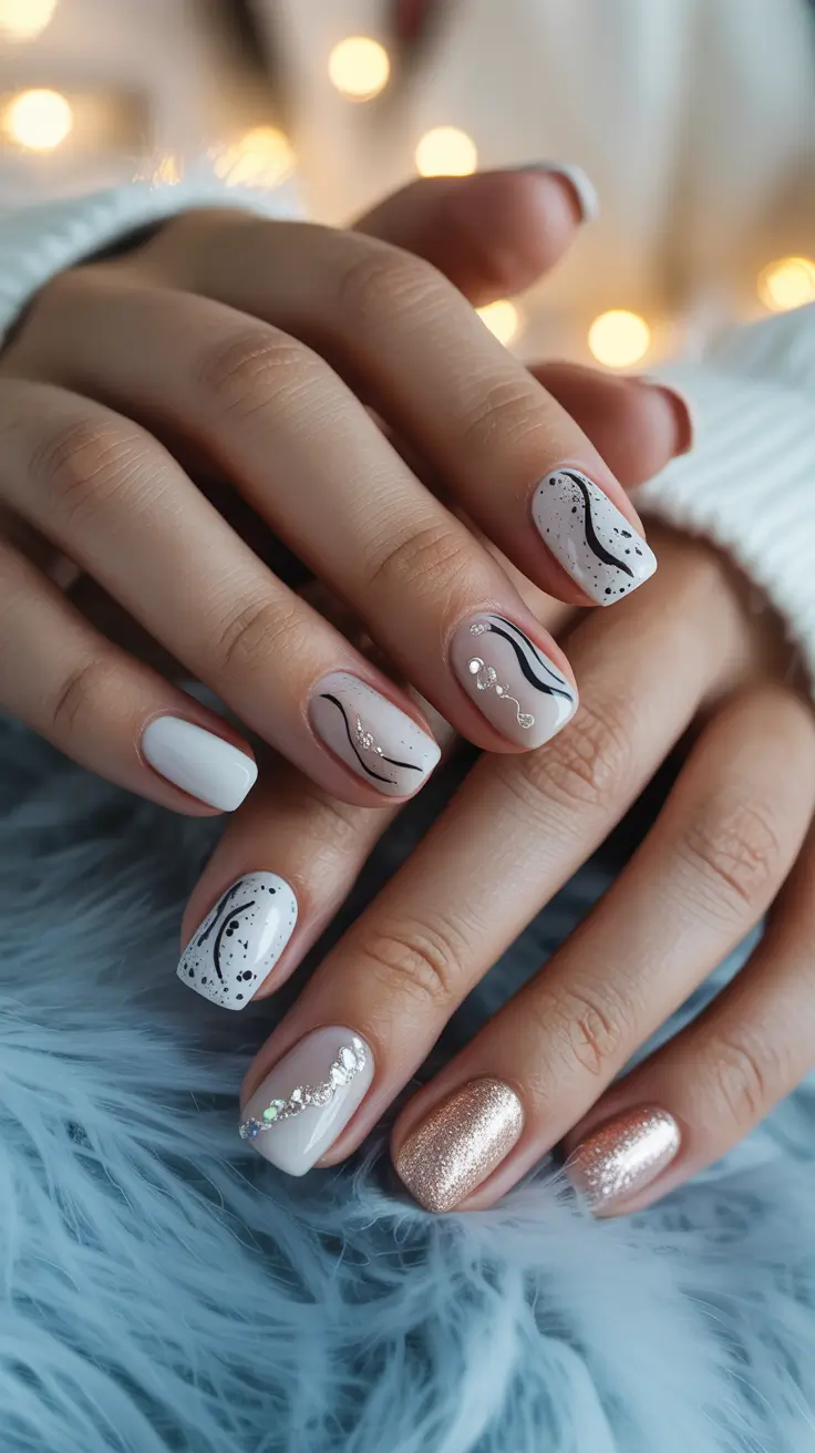 24 Short Winter Nails Ideas 2025–2026: Chic, Cozy, and Trendy Manicure Inspiration for the Season