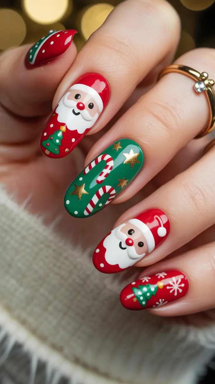 22 Christmas Nail Art Ideas 2025: Festive, Chic & Trendy Holiday Manicures