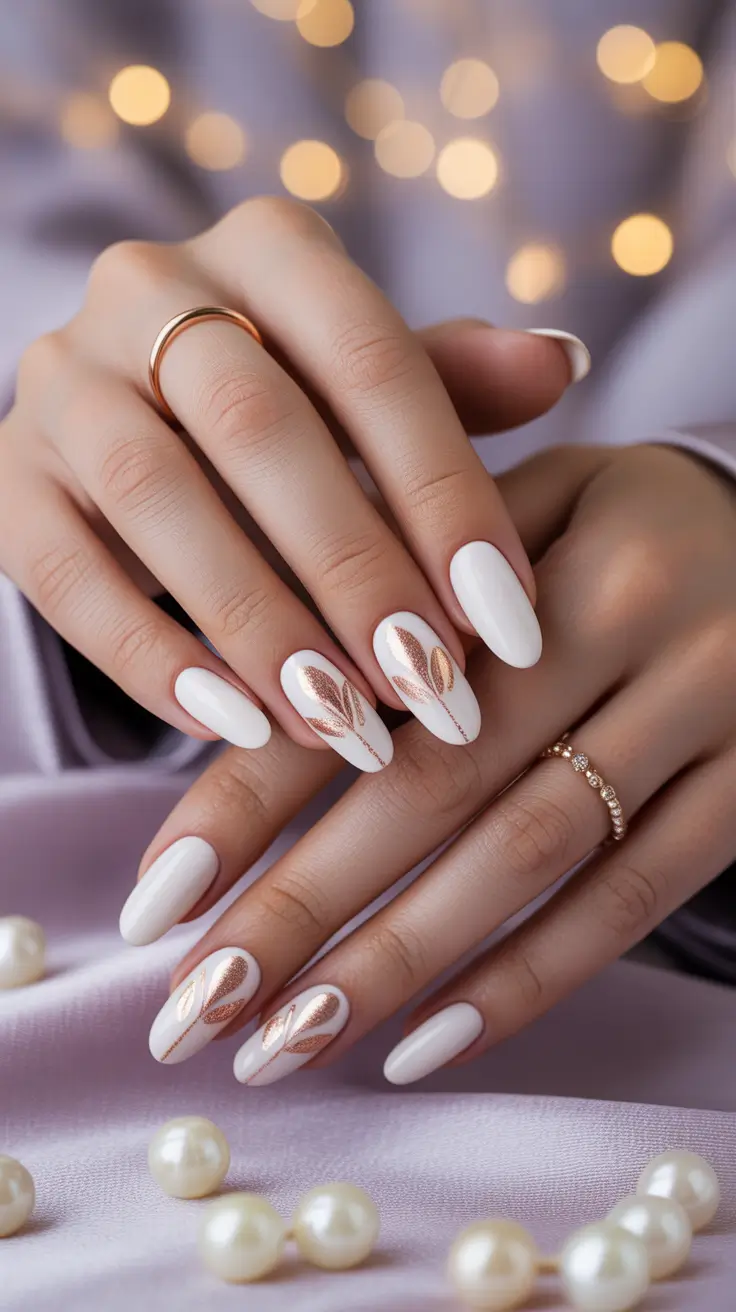 25 White Christmas Nails Ideas 2025: Elegant Winter Nail Designs to Shine This Holiday Season