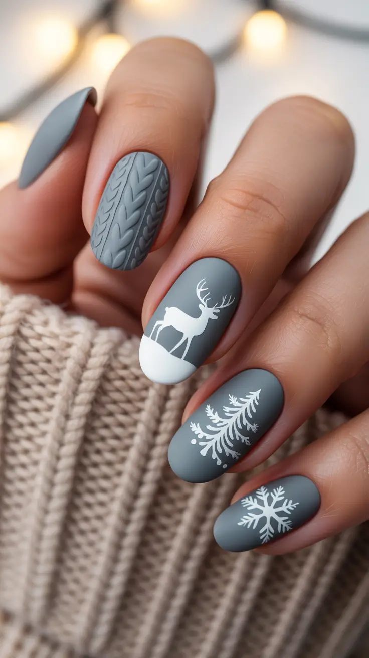 25 Pretty Winter Nails 2025–2026: Chic, Cozy, and Sparkling Manicure Ideas for the Cold Season