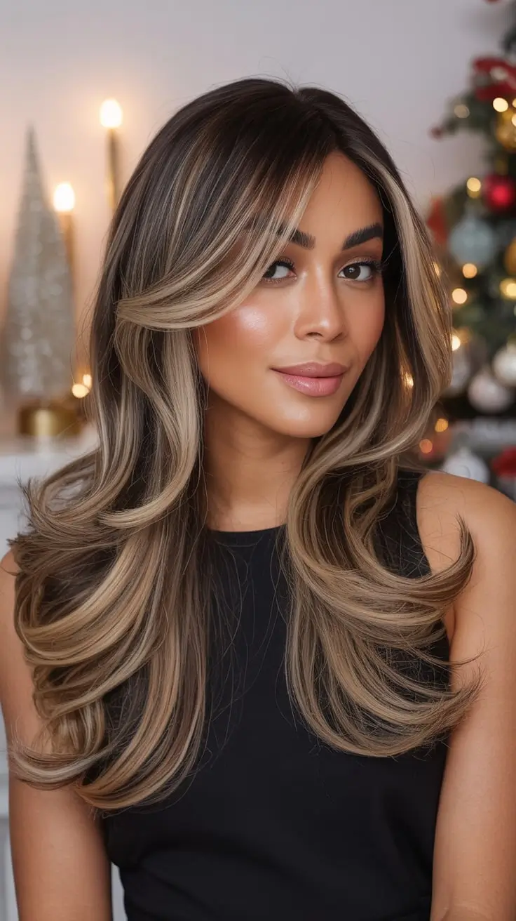 23 Stunning Winter Hair Colors for Dark Skin to Try in 2025–2026