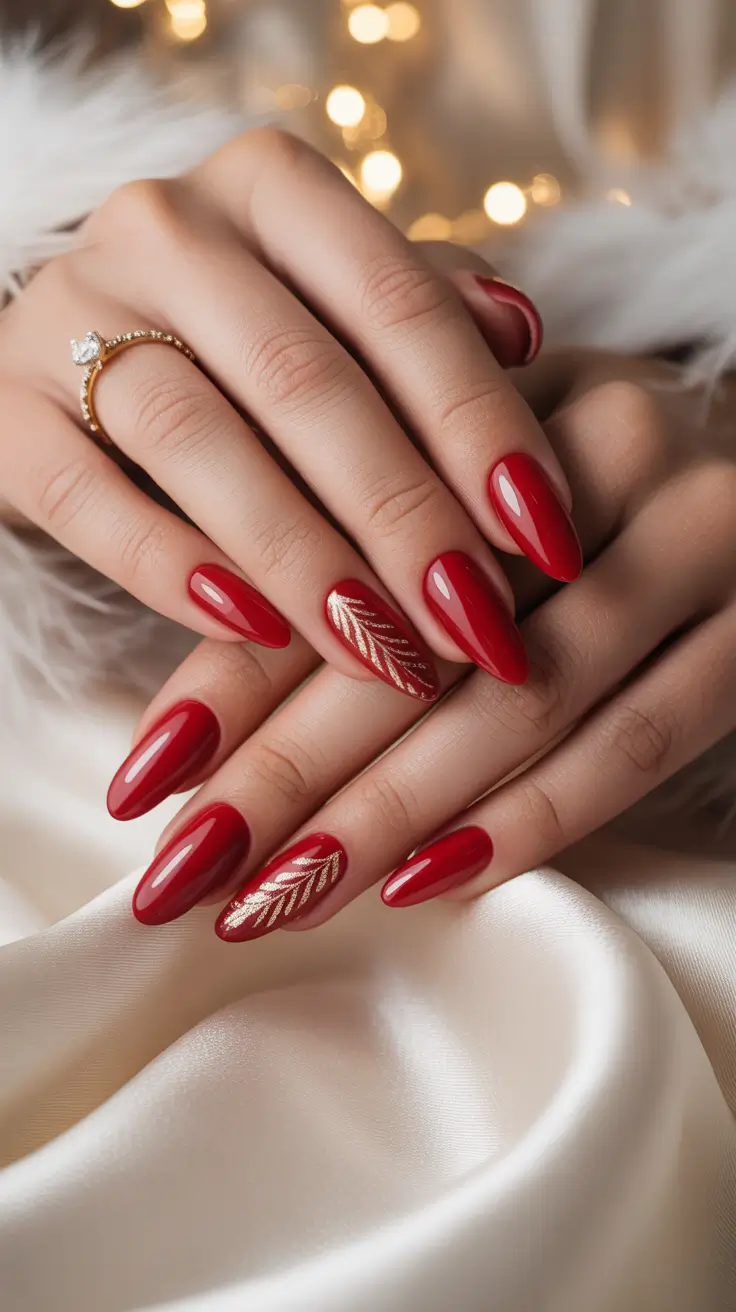 24 Red Christmas Nails Ideas 2025: Festive and Glamorous Holiday Manicures to Try This Season