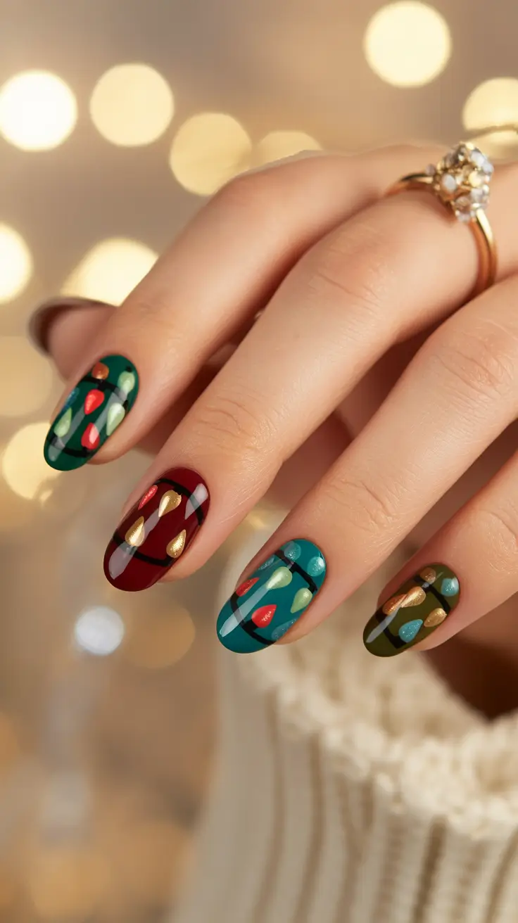 23 Easy Christmas Nails Ideas 2025 to Spark Holiday Magic at Your Fingertips