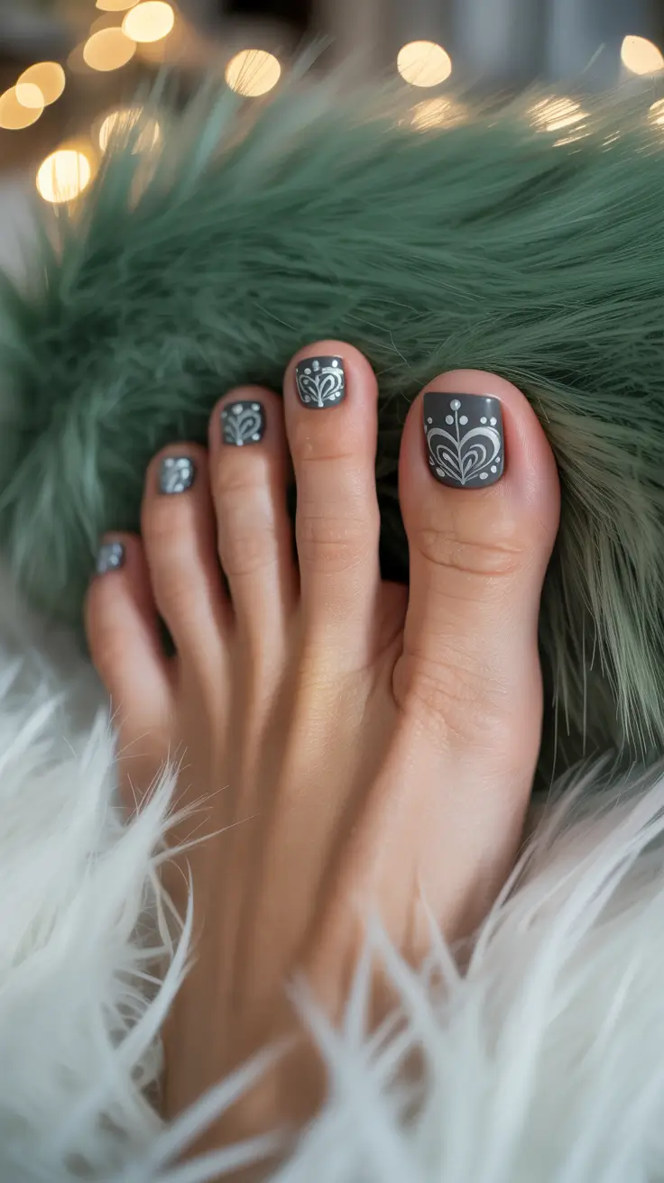 25 Winter Nails Toe Ideas 2025 – 2026 for Stylish Seasonal Pedicures