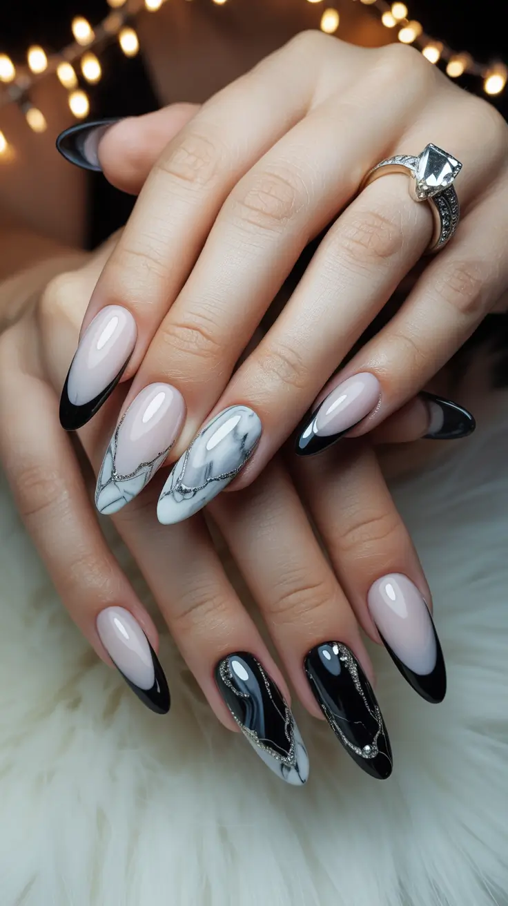 25 Winter French Tip Nails Ideas 2025–2026: Chic, Modern & Frost-Inspired Manicure Looks