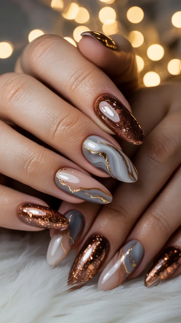24 Winter Almond Nails 2025–2026: Trendy and Elegant Nail Designs for the Cold Season