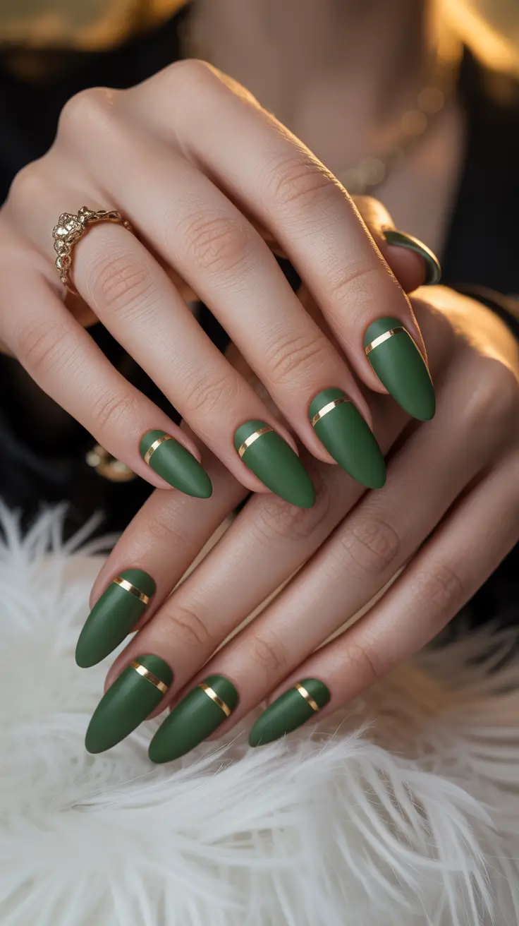 23 Green Winter Nails Ideas 2025–2026: Elegant, Cozy, and On-Trend Manicures to Try This Season